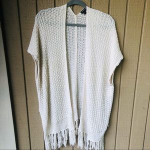 😺 Torrid beach cream cardigan coverup